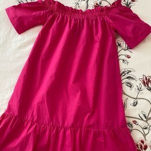 Pink babydoll dress